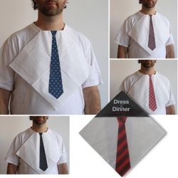 Servilleta con corbata incorporada 3
