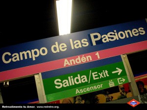 Tetas y pasiones en el Metro de Madrid 13