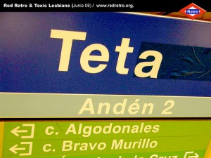 Tetas y pasiones en el Metro de Madrid 11