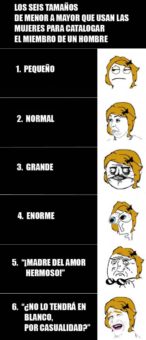 Baremos que tienen las mujeres para catalogar el tamaño del pene 14 baremos tamanio pene
