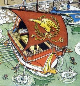 La dura vida en una galera romana 6 galera romana