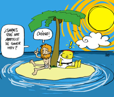 sexo en una isla desierta