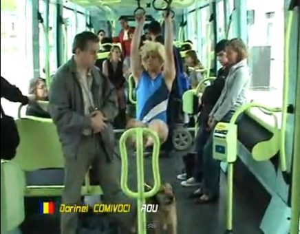 gimnasta rumano urbano