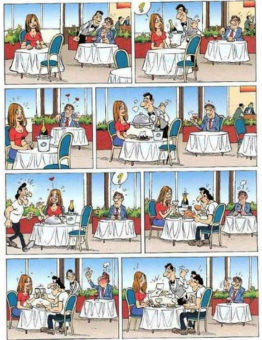 ligar en los restaurantes