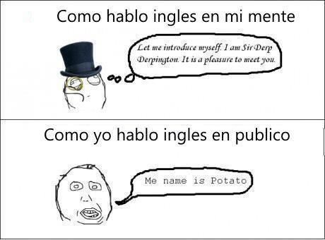 hablar ingles peligroso para la salud