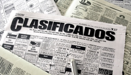 Anuncios clasificados para pasar el rato