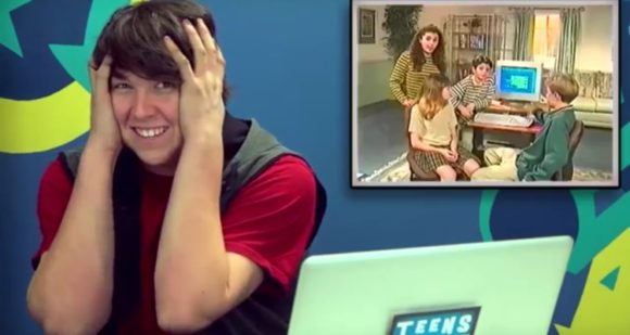 Videos graciosos, los adolescentes de hoy e Internet de los 90 12