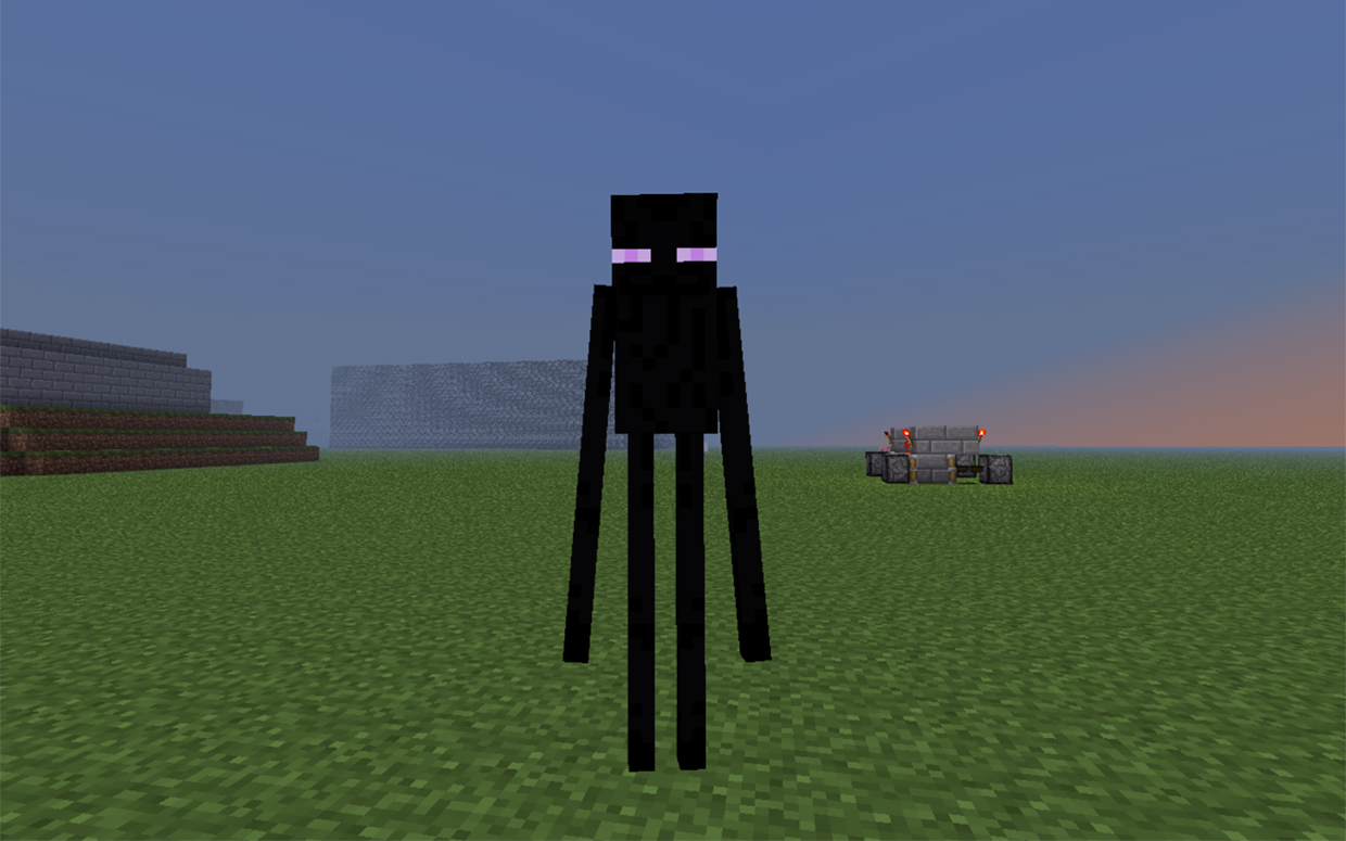 Mensajes de terror en Minecraft